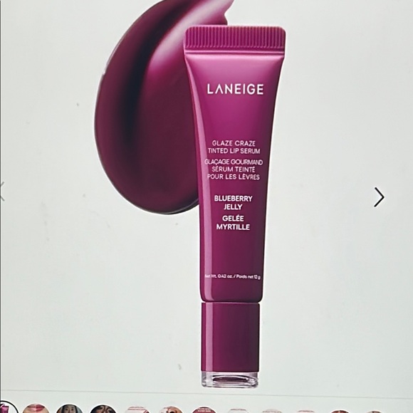 LANEIGE Blueberry Jelly Tinted Lip Serum - Picture 1 of 8